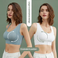 Two-in-one Breast Holding Bra Back Adjustment Push Up