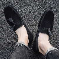 Pigskin All-match Men's Tods Casual Shoes Street Hipster High