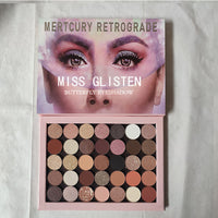 Color Magnetic Eyeshadow Palette Anti Sweat And Non-smudge Gloss Matte Eyeshadow