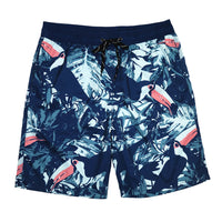 Beach Pants Men's Knee Length Plus Size Swimming Trunks