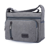Simple Layered Retro Fashion Men's Messenger Bag