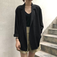 Lightweight British-Style Loose-Fit Korean-Style Sun-Protective Blazer
