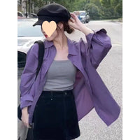Womens Elegant Relaxed-fit Casual Shirt