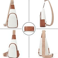 Women's Fashion European And American Style Color Matching Crossbody Bag