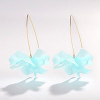 Exaggerated Three-dimensional Petal Flower Earrings