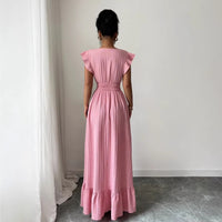 Women's French-style Elegant Waist-cinching Dress