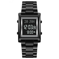 SKMEI 1815 Muslim Islamic Azan Prayer Watch Qibla Direction Multifunctional Digital Watches