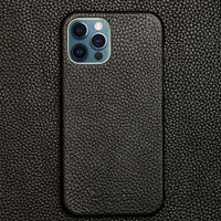 Mobile Phone Case Leather Lychee Pattern Protection Holster Tide