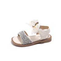 Girls' Summer New Bow Princess Sandals Soft Bottom