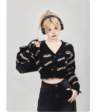Mid-length Autumn And Winter Korean Pure Fashion Sweater Women