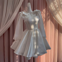Strapless Cocktail Dress Birthday Party Gown