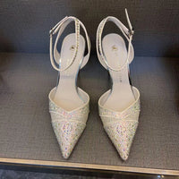 Women's Hollow High Heels With Red Sole