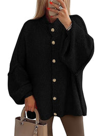 Autumn And Winter College Style Lazy Knitted Women's