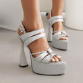 High Heeled Toe Sandals