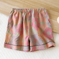 Women's Summer Thin Cropped Loose And Sweet Home Pants
