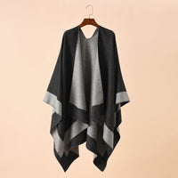 Spring, Autumn And Winter Solid Color Travel New Warm Talma