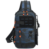 Multi-functional Fishing Single Rod Fishing Outdoor Sports Crossbody Bag
