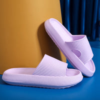 Sandals And Slippers Women's Summer Indoor Bathroom Bathing Non-Slip Deodorant Simple Thick Bottom Stepping On Shit Feeling Fashionable Outside Home Slippers