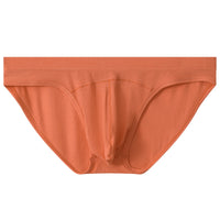 Men's Briefs Convex Low Waist Briefs Breathable Sexy Youth Underwear Solid Color Loose Pants