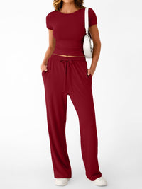 New Casual Slimming Y2K Two-Piece Set For Women