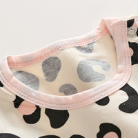 Casual Cute Cartoon Long Sleeve Printed Girl Suit