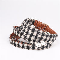 English Pet Dog Bow Collar Triangle Scarf