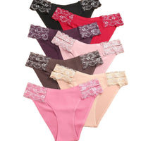 T-back Women's Thin Ice Silk Lace Edge