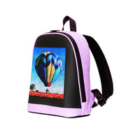 Waterproof Leisure Luminous LED Display Smart Backpack