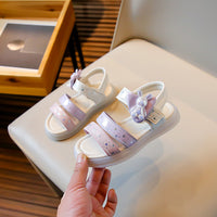 Summer Girls Casual Soft Bottom Breathable Fashion Beach Princess Shoes