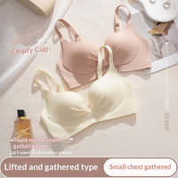 Bow-knot Seamless Soft-support Womens Underwear