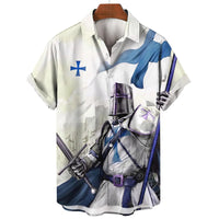 Trendy Cool Colorblock Letter Shirt