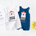 Baby Sleeveless Strap Pants Romper