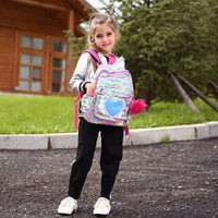 Children's Symphony Hairball Sequin Backpack School Bag