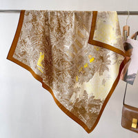Spring Square Large Kerchief Thin Scarf