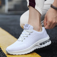Casual Flyknit Breathable Light Running Shoes
