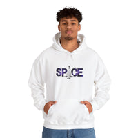 Printed European And American Plus Velvet Hooded Sweater