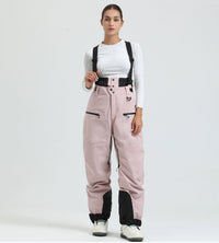 New Strap Thickened Waterproof Ski Pants Men