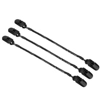 35mm Fishing Hat Elastic Lanyard Windproof Double-headed Clip Spring Telescopic Rope