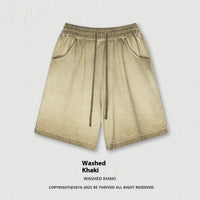 Heavy Drawstring Leisure Sports Pants Fashion Brand Retro Reverse Bottom Fried Fifth