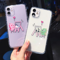 Cartoon Air Pressure Anti-fall Soft Shell Lovers