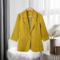 Women's High-end Linen Suit Jacket