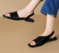 Outdoor Square Heel Roman Sandals All-matching