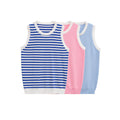 Pure Color Trendy Knitted Slim-fit Flattering Sleeveless