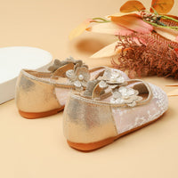 Ancient Style Soft Bottom Embroidered Flower Chinese Style Princess Single-layer Shoes
