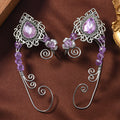 Crystal Creative Ear Clip Female Vintage Earrings