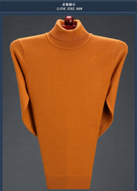 Cashmere Sweater High Neck Thickened Young And Middle-aged Men
