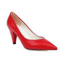 Women's Work Shoes Professional Cone-shaped Heel Pointed High Heels