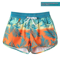 Beach Pants Men's Soakable Hot Spring Swimming Trunks Water Park Beach Couple Vacation Suit Loose Shorts Women