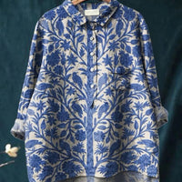 Women's Loose-Fitting Printed Crew-Neck Casual T-Shirt