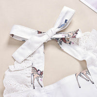 Baby Romper Deer Print Jumpsuit